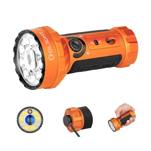 OLIGHT Marauder mini Linterna LED Recargable USB 7000 Lúmenes 600 Metros