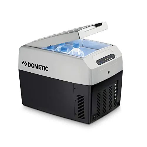 Dometic TCX 14 Nevera 14L – nevera/calientacomidas eléctrica 12/24/230V, compacta, silenciosa y eficiente, perfecta para coche, oficina, camping & viajes – bebidas, aperitivos y comidas pequeñas