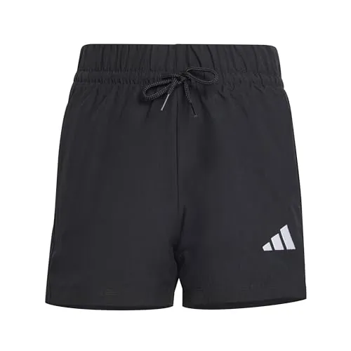 Adidas Unisex - Bambini e Ragazzi Essentials Climacool Shorts, Black/White, 13-14 Years