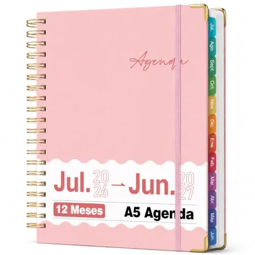 Agenda 2026/2027 Semanal y Diaria (Julio 2026 - Junio 2027)