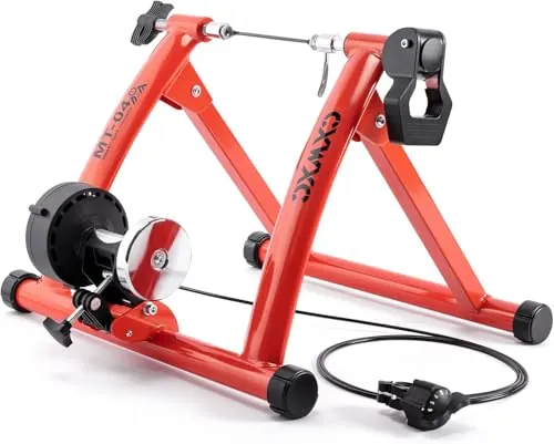 CXWXC Rodillo Bicicleta para Bicicleta de 26 a 29 Pulgadas Rodillo Bicicleta Carretera Plegable Rodillo Bicicleta Montaña 150 kg Cargables Rodillos para Bicicletas 6 Velocidades