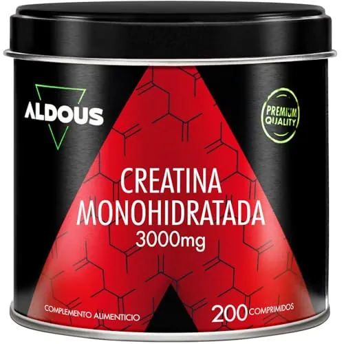 Creatina Monohidratada 3000 mg - 200 comprimidos - Creatina monohidrato