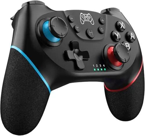 Sefitopher Mando para Switch, Mando Switch Inalámbrico Mand o Pro Controller ara Switc h/Switc h Lite/Switc OLED con Gyro Axis/Dual Shock/Función Turbo y Captura de Pantalla