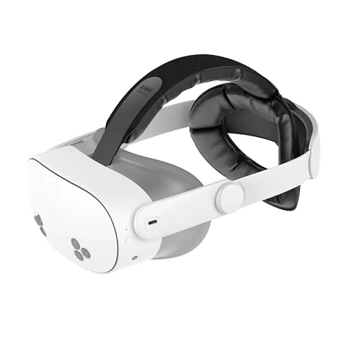 KIWI design K4 Correa para la Cabeza Cómoda Compatible con Meta Quest 3S/Quest 3