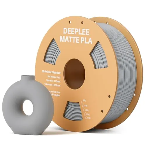 DEEPLEE PLA Mate 1.75 mm Gris Pizarra, Bobina 1 kg