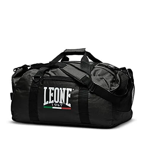 LEONE 1947, Mochila Bolsa, Unisex Adulto, Negro, Taglia Unica, AC908