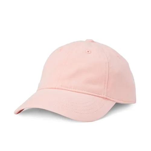 Amazon Essentials Gorra de Béisbol Infantil de Algodón Lavado Unisex niños, Rosa, XS-S
