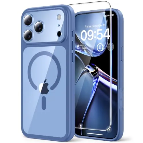 TAURI Funda Magnética para iPhone 18 Pro MAX 6.9", Azul