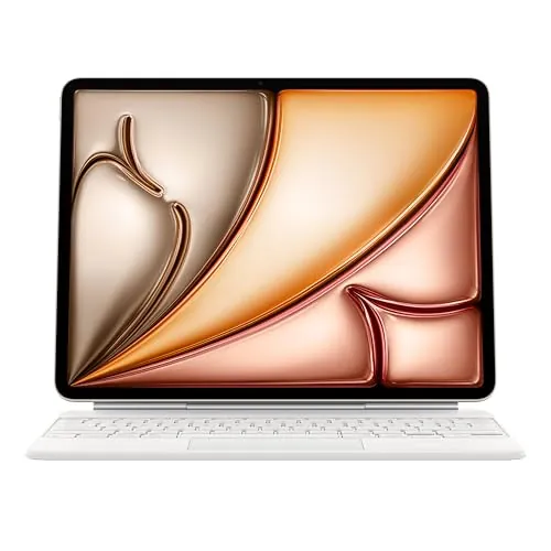 Apple Magic Keyboard para el iPad Air de 13 Pulgadas (M3) - Español de España - Blanco ​​​​​​​