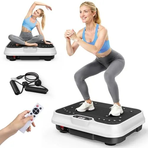 Plataforma Vibratoria 250 Niveles 9 Prog con Mando y Bandas