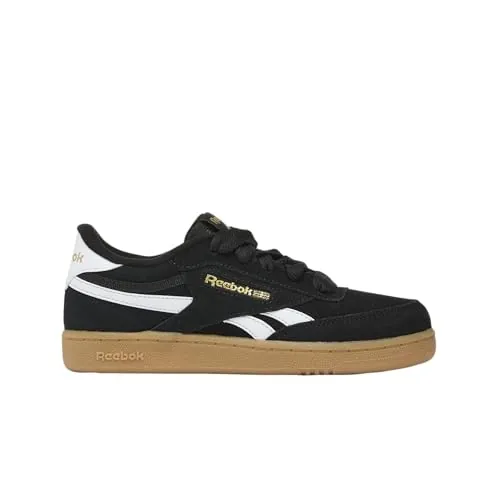 Reebok Zapatillas Unisex Baby Club C Revenge, Color Negro, Blanco y Dorado., 20 EU