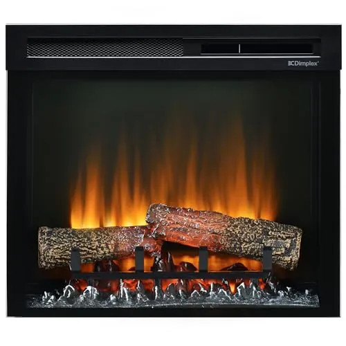 Dimplex 211002 XHD28 Firebox - Chimenea eléctrica (28", Efecto de Llama Optiflame Patentado, Incluye Mando a Distancia), Color Negro