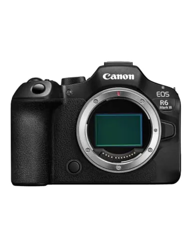 Canon Cámara del sistema EOS R6 Mark III, carcasa, 32,5 MP, formato completo, 40 FPS, WiFi, doble ranura para tarjetas