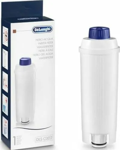 DeLonghi DLS C002 De flujo directo Blanco - Filtro de agua (950 g, 73 x 38 x 165 mm)