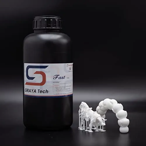 Siraya Tech Fast Mecha tipo ABS Resina 3D (Blanco Mecha, 1 kg)