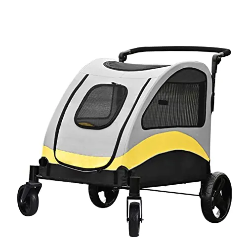BingoPaw Carrito para Perros Plegable Hasta 40kg L100 x A74 x AL113 cm