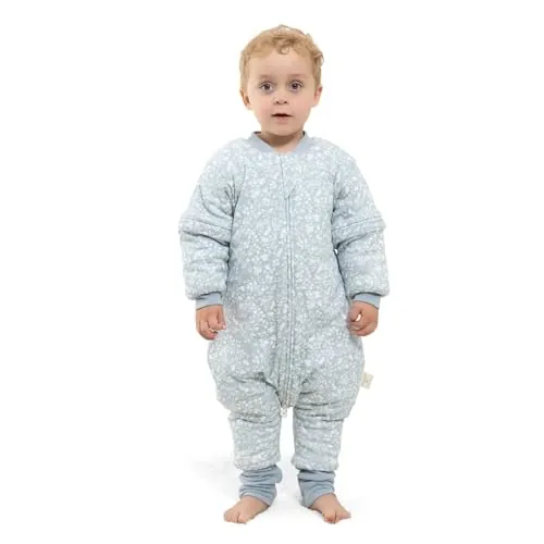 Mosebears Saco de dormir bebé 2.5 TOG, algodón,(Rabbit,6-18 meses)