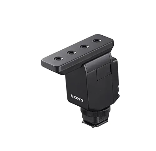 Sony ECM-B10 Micrófono direccional (Compacto, inalámbrico, sin batería), Negro