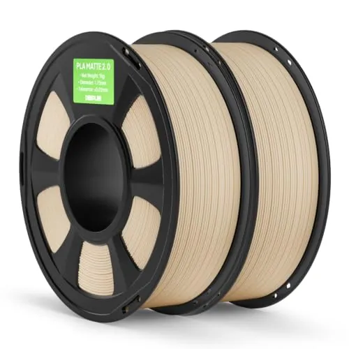 DEEPLEE PLA Mate 2.0 1.75 mm, Beige, Pack 2 x 1 kg