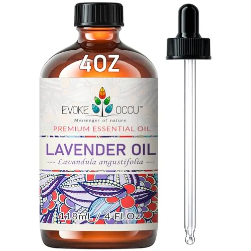 EVOKE OCCU Aceite Esencial de Lavanda para Difusor, Relajación y DIY