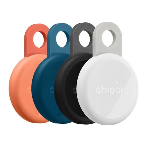 Chipolo LOOP - Dispositivo de rastreo Bluetooth Recargable para Llaves