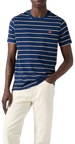 Levi's SS Original Housemark tee Camiseta, Taper Stripe True In, XXL para Hombre