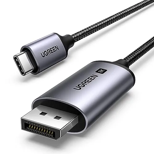 UGREEN Cable USB C a DisplayPort 1.4 8K 60Hz 30Hz Thunderbolt 4 3 DP1.4 1M