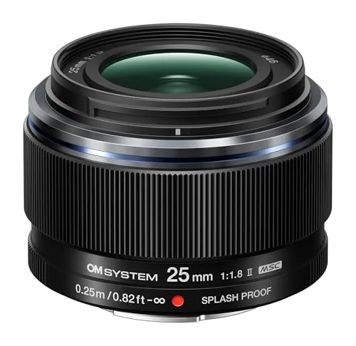 OM SYSTEM Objetivo M.Zuiko Digital 25 mm F1.8 para Micro Cuatro Tercios