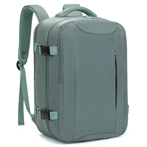 VMIKIV Mochila 40x30x20 Mochila Viaje Cabina Avion 40x20x25 para Ryanair Vueling Wizz Air Equipaje de Mano con Bolsillo Antirrobo Mochila Resistente al Agua con Compartimentos