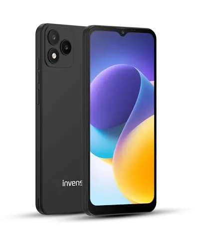 invens Note TK01 Telefonos Moviles Libres, 8(4+4) GB+32GB/128GB TF Teléfono Móvil, Android 12, 6.56'' HD+, 16MP+5MP Móvil, 4250mAh, Smartphone Triple 4G SIM GPS/OTG/3.5mm Jack, Negro