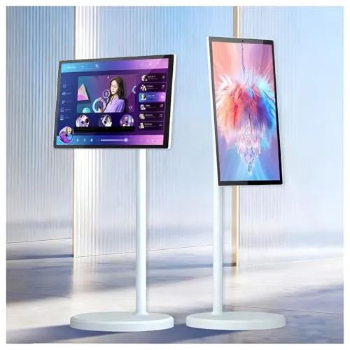Monitor Inteligente 4K Con Pantalla Táctil Portátil 24/27/32 Pulgadas Con 10 Puntos Contacto 4+64gb/8+128gb Tiempo Reproducción 5-8H Transmisión Inalámbrica For Casa Oficina(24in,8+128GB(1080P))