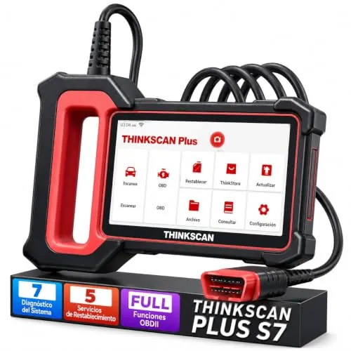 ThinkScan Plus S7 Maquina Diagnosis Coche con 7 Sistema (ECM/TCM/ABS/SRS/BCM/AC/IC)