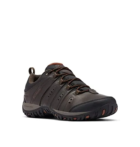 Columbia Woodburn 2 Wp, Zapatillas de Senderismo y Trekking Hombre, Marrón (Cordovan Cinnamon 2024), 43.5 EU