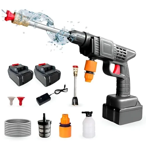 MAGIC SELECT Pistola de Alta Presión Portátil Hidrolimpiadora Inalámbrica
