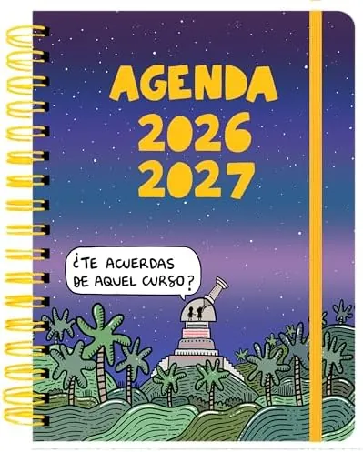 Agenda escolar semanal 2026-2027 72 kilos (TANTANFAN)