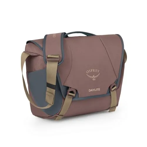 Osprey Daylite Unisex Bolso mensajero, 12L, Magma Brown/Tungste, O/S