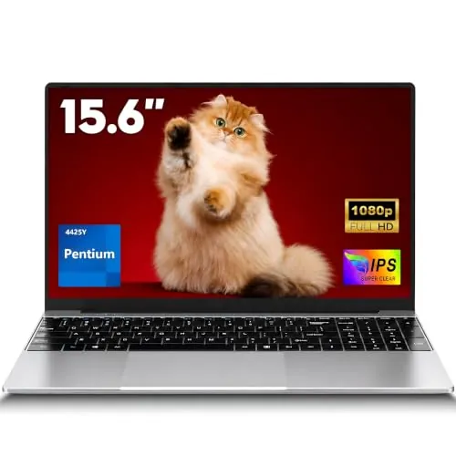 MITUNTUN 2026 Ordenador Portátil 15.6” RAM 16GB SSD 512GB 4425Y Win11 Pro