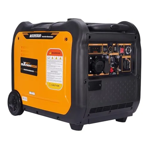 maXpeedingrods 5500W Generador Electrico Gasolina Inverter Estación