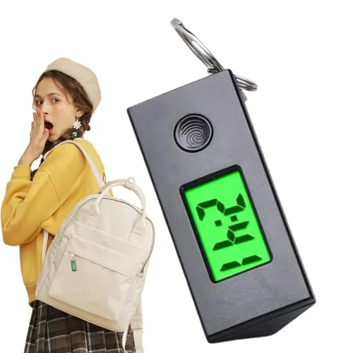 Reloj digital con clip - Pequeño llavero cronómetro, accesorio de bolsillo | Compañero deportivo ligero y multiusos, dispositivo portátil para colgar, práctico accesorio para actividades al aire libre