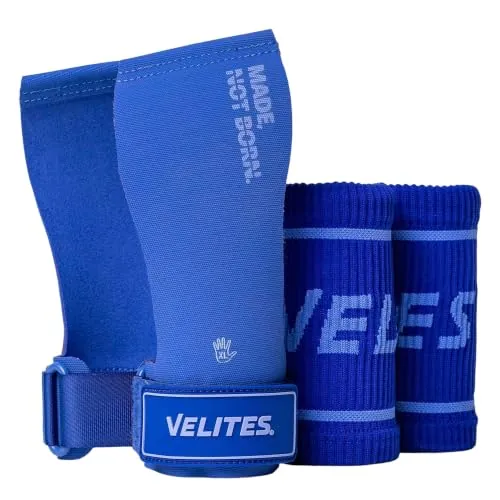 Velites Calleras All Terrain para Crossfit, Sin Agujeros, Talla XL, Azul