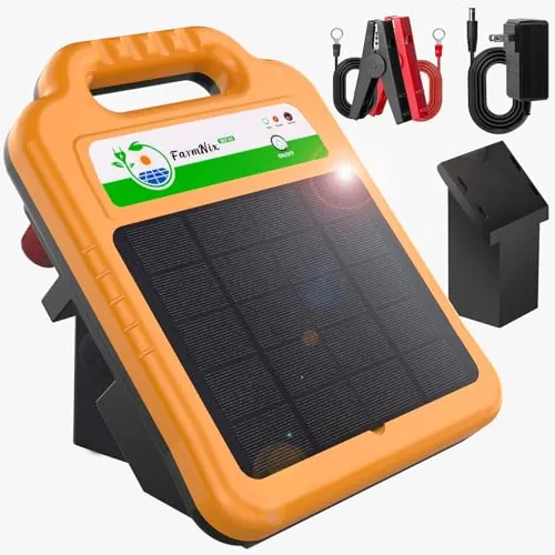 16 KM Pastor Electrico Solar, 8 kV, 0,2 J Cerca Eléctrica Controlador
