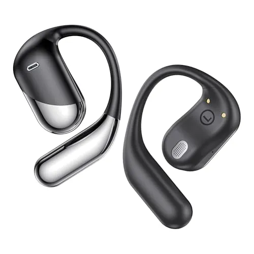 Paekole Auriculares Traductor en Tiempo Real con IA, Traductor Instantáneo de Voz 198 Idiomas, Auriculares Traductores Inalámbricos Abiertos 3 en 1, Bluetooth 6.1, 60H Batería para Reuniones y Viajes