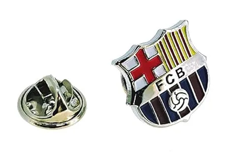 Gemelolandia | Pin de Solapa Equipo Blaugrana de Futbol a Color | Pines Originales Para Regalar | Para las Camisas, la Ropa o para tu Mochila | Detalles Divertidos