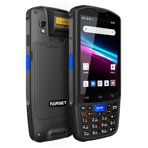 Farset F7-WiFi Escáner portátil PDA con Android 14 para inventario móvil