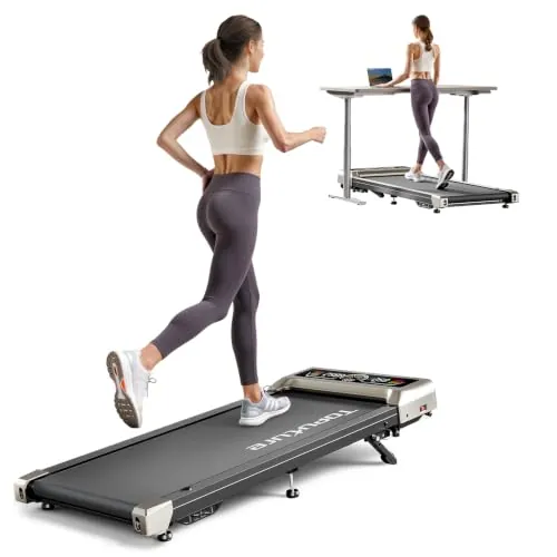 3.0 HP Cinta Correr Inclinación 10%, 10KM/H Cinta Andar Escritorio en Casa
