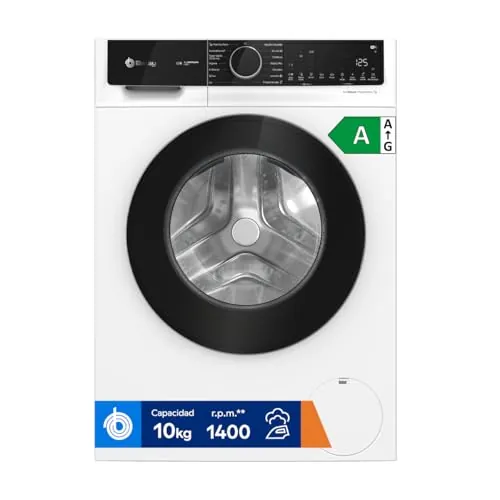 Balay, Lavadora, 10 kg, AutoDosificación, Silenciosa, blanco, 3TS3104BH