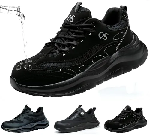 ZEPYFXIT Zapatos de Seguridad Hombre Mujer, Punta Acero Antiperforante