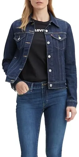 Levi's Original Trucker, Denim jacket para Mujer, Even Rinse, M