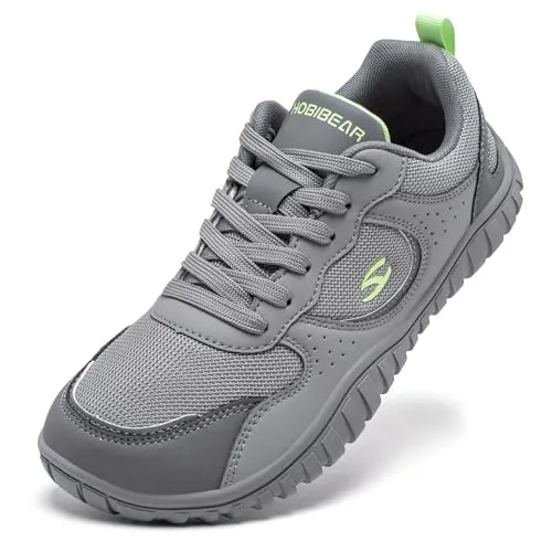 HOBIBEAR Zapatillas Barefoot Mujer, Puntera Ancha, Hombre para Caminar