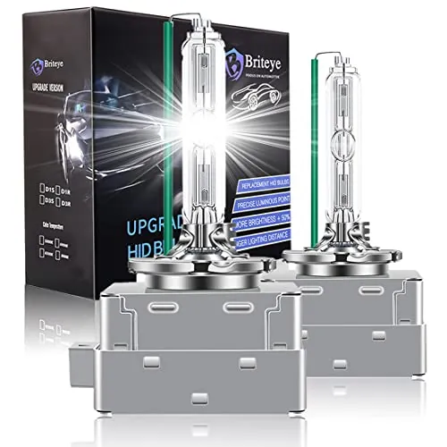 Briteye Bombillas Xenon D1S 35W 85V 6000K Luz Blanca Faros de Coche (2pcs)
